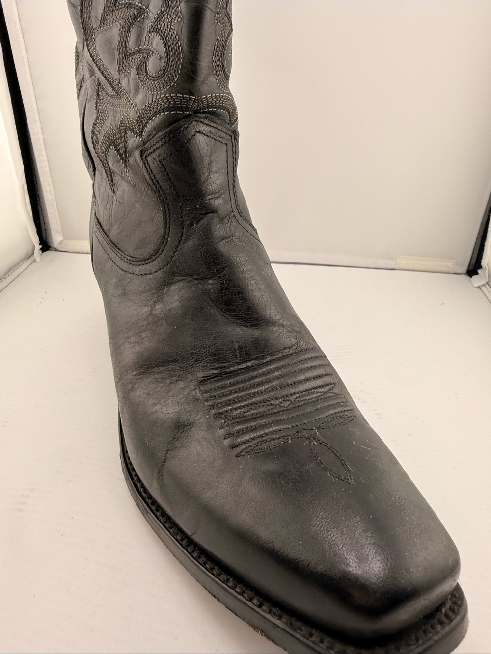 MOONSHINE SPIRIT® MEN'S MAD CAT WESTERN BOOTS - SQUARE TOE - Picture 9 of 11